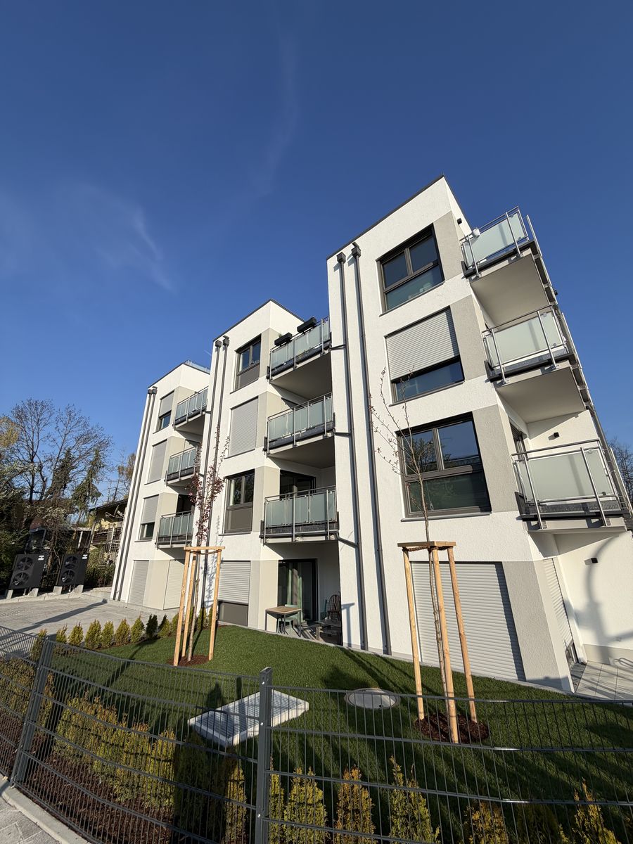 Neubau der QNG-Apartments nahe der TU München, Außenansicht